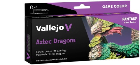 Vallejo: 72.195 - Game Color - Aztec Dragons (8x18 ml)