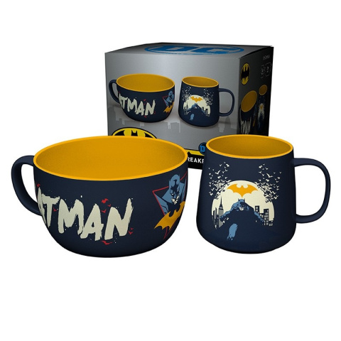 DC COMICS Batman Iconic breakfast set (zestaw śniadaniowy)