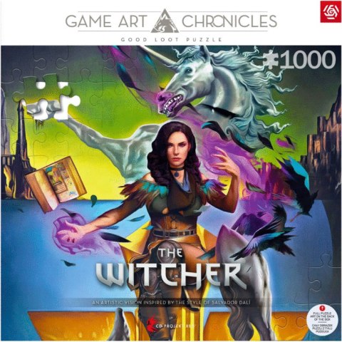 Good Loot Puzzle: Game Art Chronicles - The Witcher Yennefer & Salvador Dali (1000 elementów)