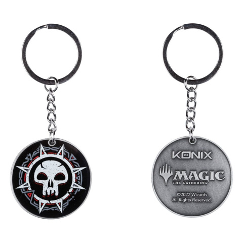 Magic the Gathering Keychain Black Mana - brelok