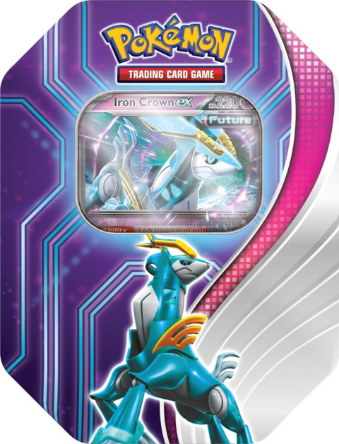 Pokemon TCG: Paradox Destinies Ex Tin - Iron Crown ex