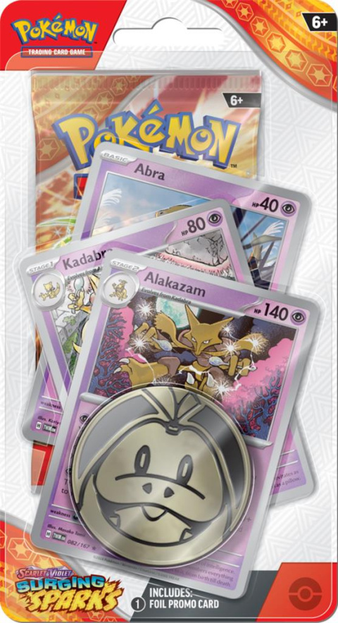 Pokemon TCG: Surging Sparks - Premium Checklane Blister [Alakazam]