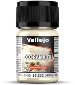 Vallejo: 26.232 - Diorama FX - Ground Textures - Grey Sand (35 ml)