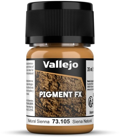 Vallejo: 73.105 - Pigment FX - Natural Sienna (35 ml)