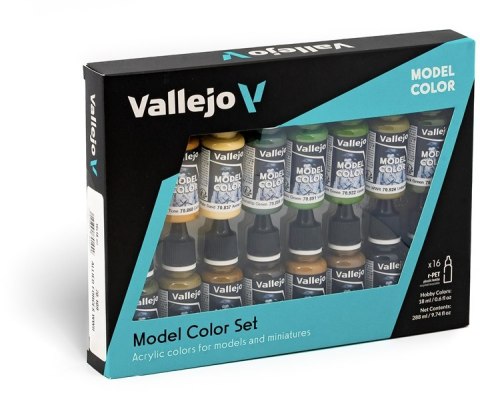 Vallejo: 70.109 - Model Color Set - Allied Forces WWII (16 x 18 ml)