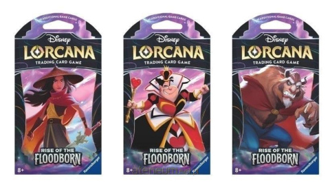 Disney Lorcana: Rise of the Floodborn (CH2) - Booster Sleeved (1) Disney Lorcana: Rise of the Floodborn (CH2) - Booster Sleeved (1)