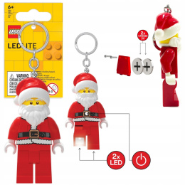 LEGO KEYCHAIN Święty Mikołaj - brelok z latarką