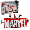 LEGO MARVEL Logo MARVEL z minifigurkami