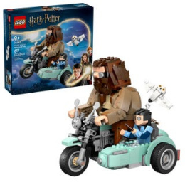 LEGO HARRY POTTER Przejażdżka motocyklowa Hagrida i Harry_ego