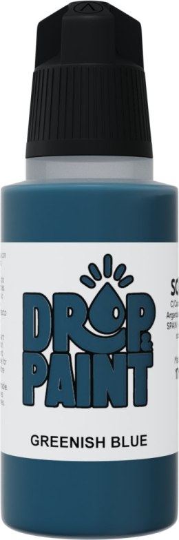 Scale 75: Drop Paint - Greenish Blue