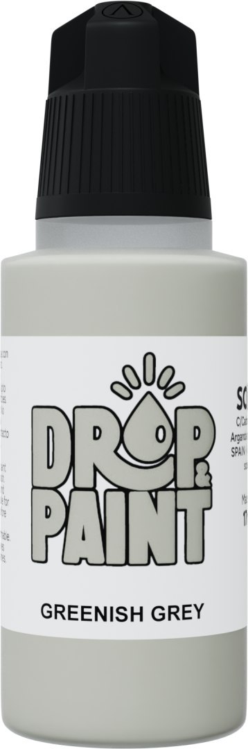 Scale 75: Drop Paint - Greenish Grey