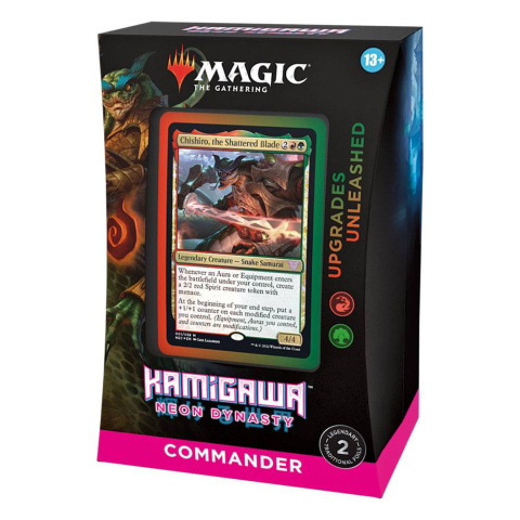 Magic the Gathering: Kamigawa - Neon Dynasty - Commander Deck - Upgrades Unleashed